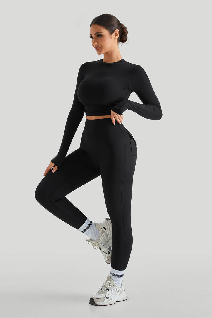 High Waisted Leggings With Pockets