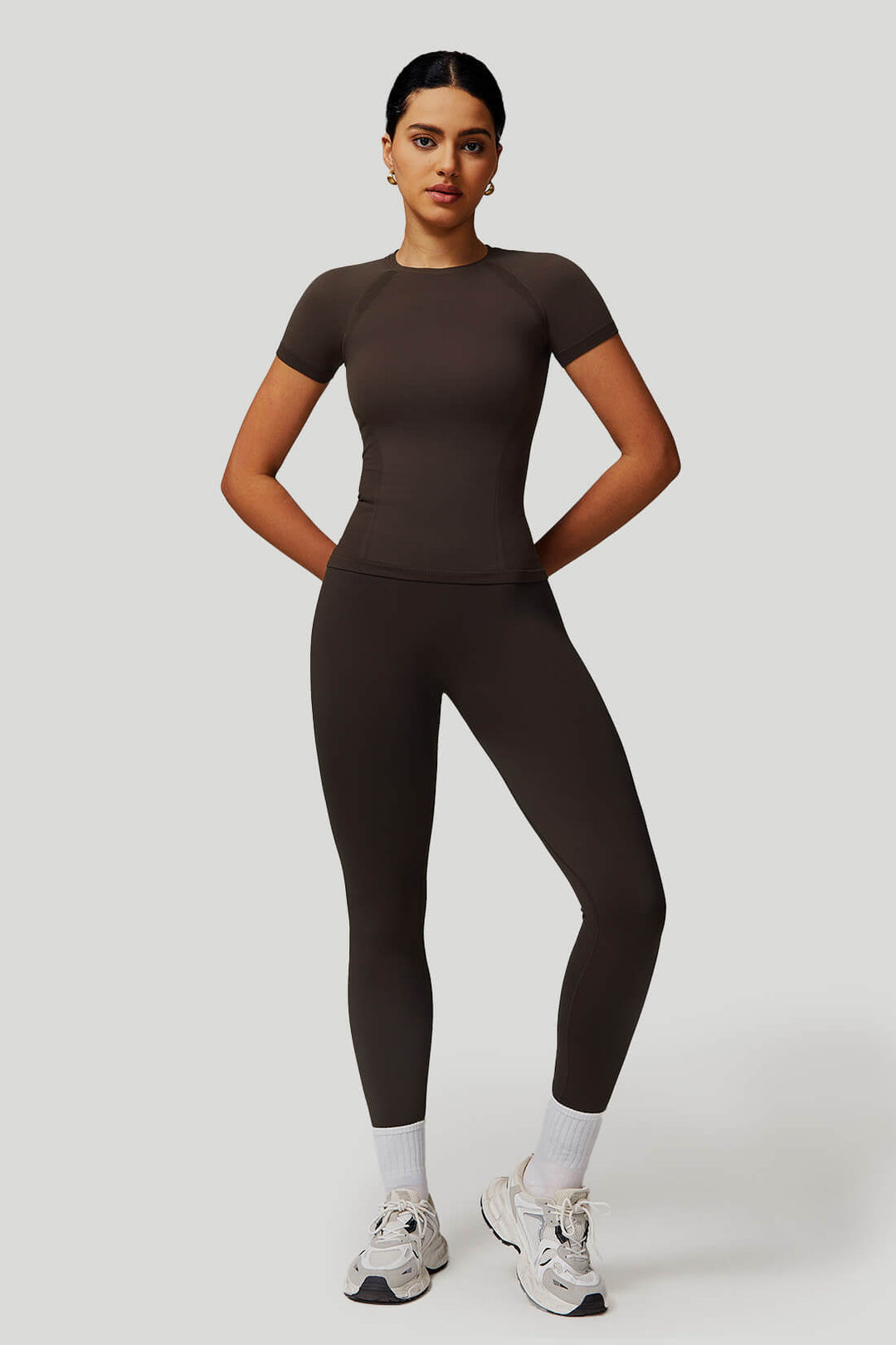 Quick Dry Short Sleeves Fitness Set