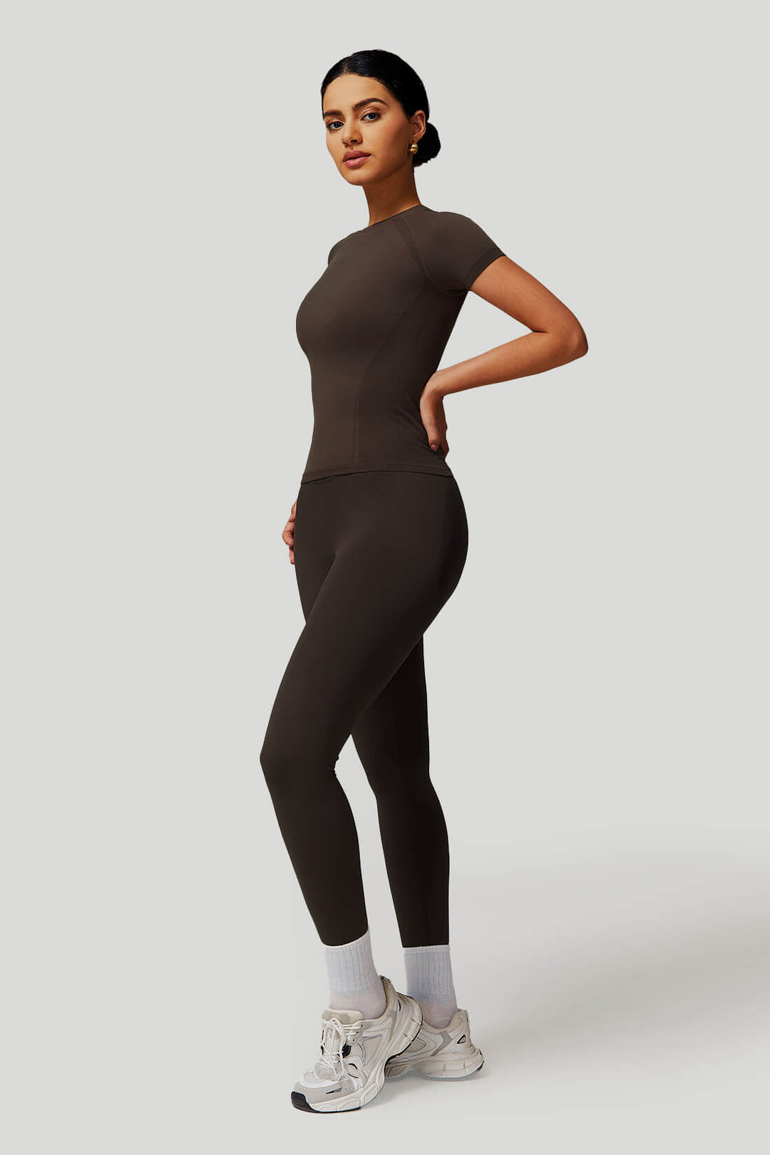 Quick Dry Short Sleeves Fitness Set
