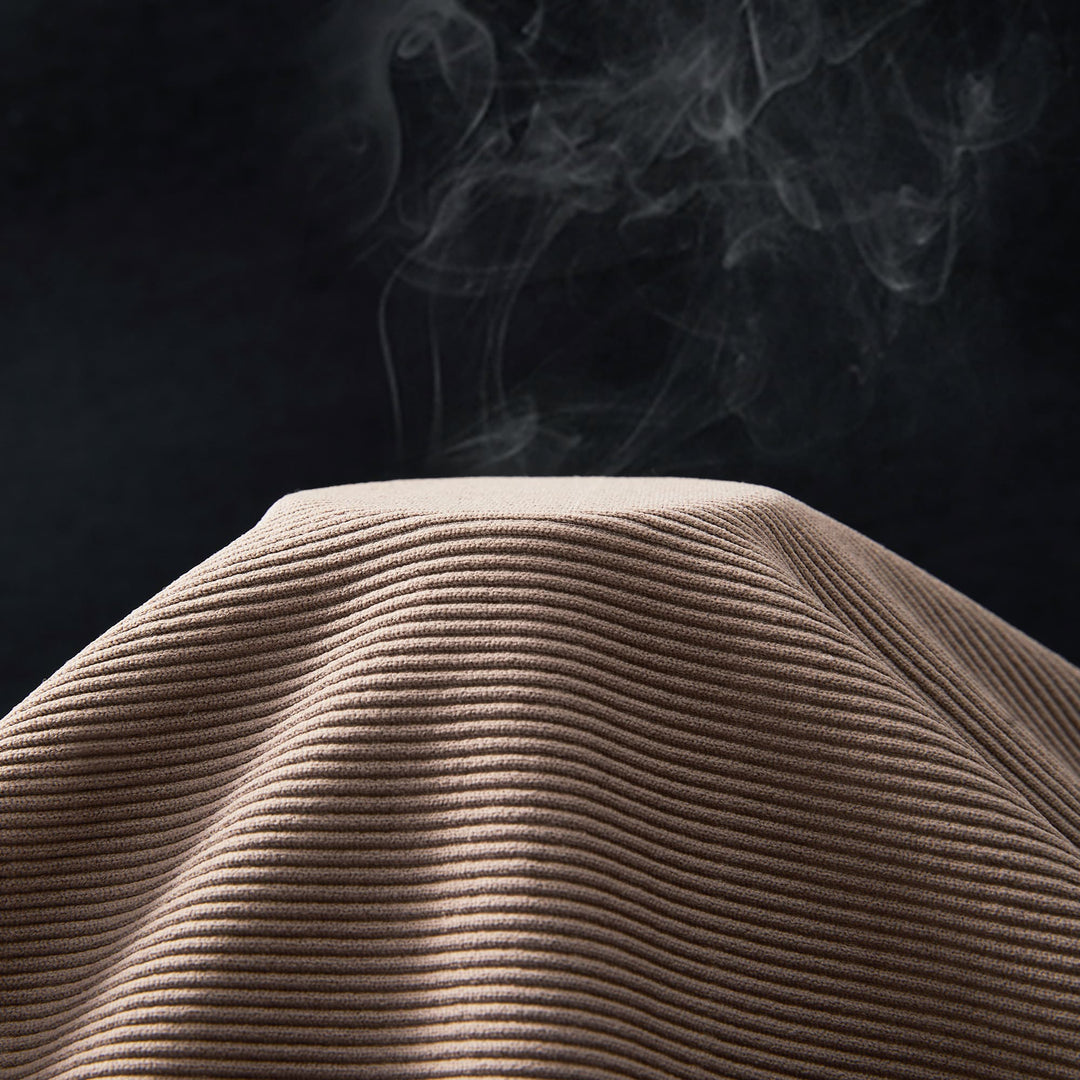 Solid Ribbed Flared Seamless Legging